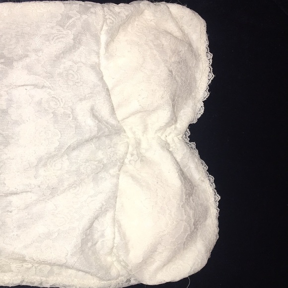 white lace tube top - Picture 5 of 5